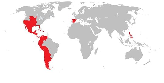 the Spanish Empire's possessions