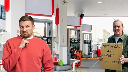 gas station homeless 