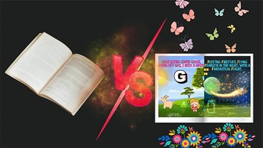 image heavy book vs text base