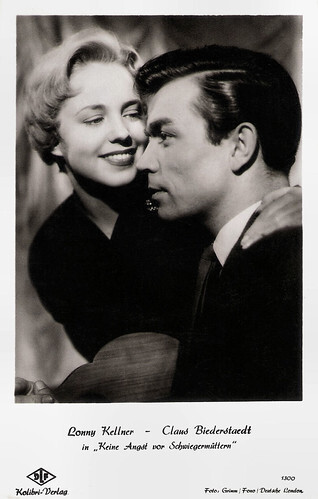 Lonny Kellner and Claus Biederstaedt in Keine Angst vor Schwiegermüttern (1954)