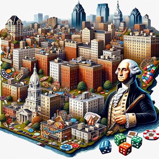 Pennsylvania Apartment Association at Valley Forge Casino with Philadelphia in the background