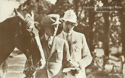 Gösta Ekman in Mästerkatten i stövlar