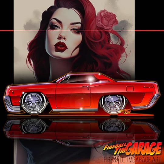 Lincoln Custom Car Art