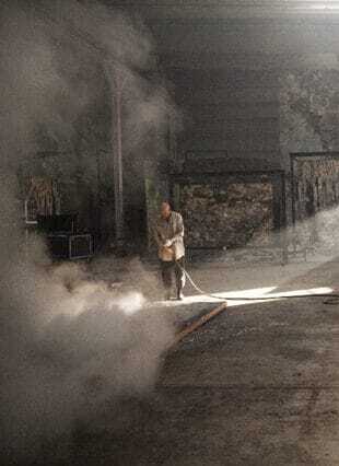 Anselm Kiefer photo by Waltraud Forelli 