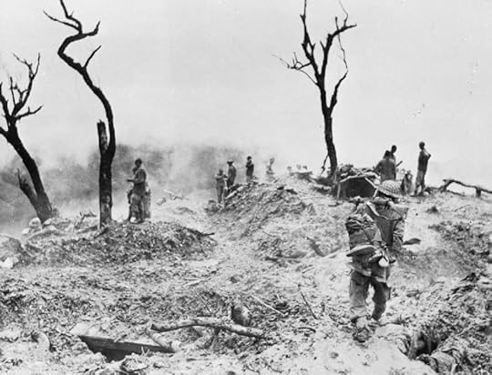 Scraggy Hill at Imphal, India, April 1944 (Imperial War Museum: IND 3714)