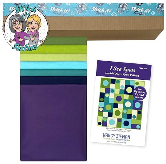 Stitch It Sisters - I See Spots Quilt Bundle Box