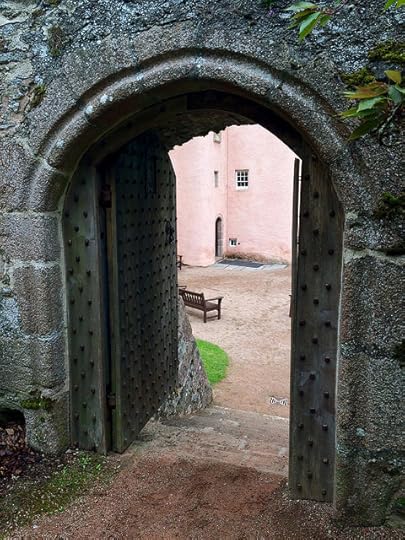 door at Craigievar