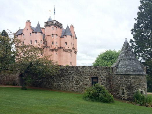 One of the most famous Scottish castles: Craigievar Castle