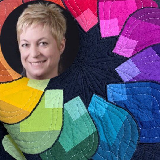 Color Theory The Cherrywood Way with Karla Overland at the SEW•QUILT•CREATE Weekend Event at The Nancy Zieman Sewing Studio in Beaver Dam WI at ShopNZP.com