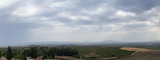 A panoramic view of Israel's Jezreel Valley, flowing with milk and honey.
