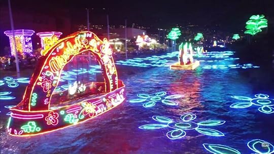 Christmas lights in Colombia