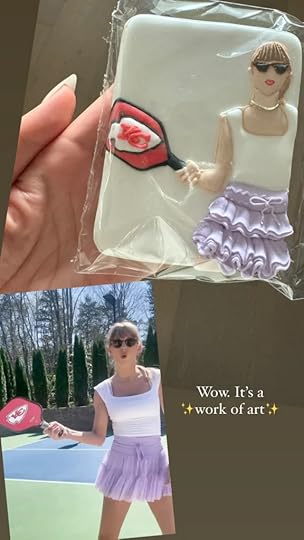 taylor swift cookie popflex pirouette skort brenda's sweet treats