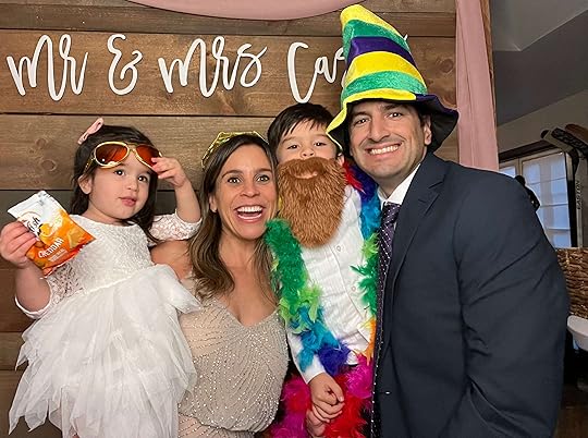 Jessica Ortner's family at Sean Casey's wedding, dressed up and having fun