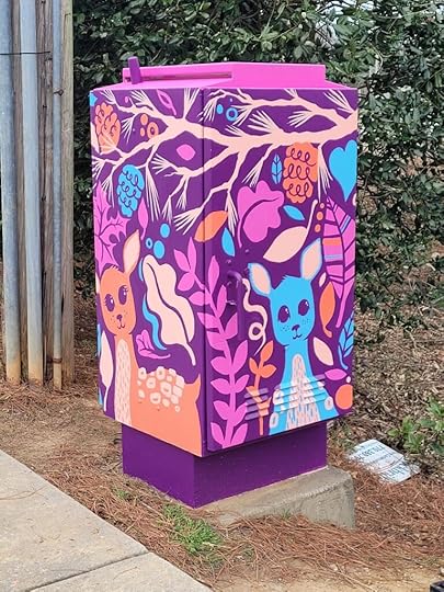 Public Art - Traffic Box Art for the City of Stockbridge, Georgia.