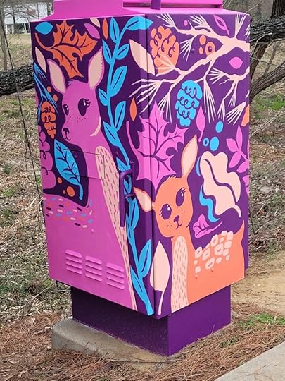 Public Art - Traffic Box Art for the City of Stockbridge, Georgia.