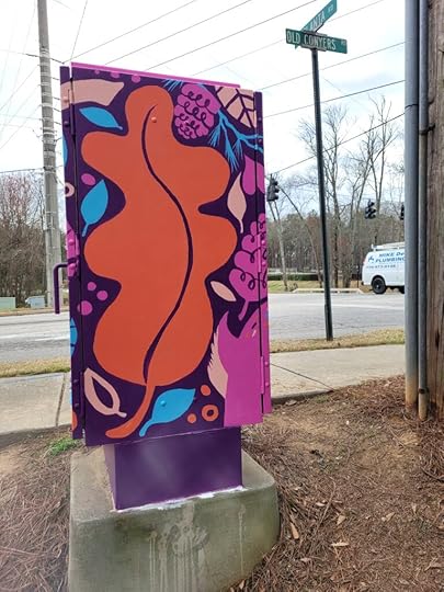 Public Art - Traffic Box Art for the City of Stockbridge, Georgia.