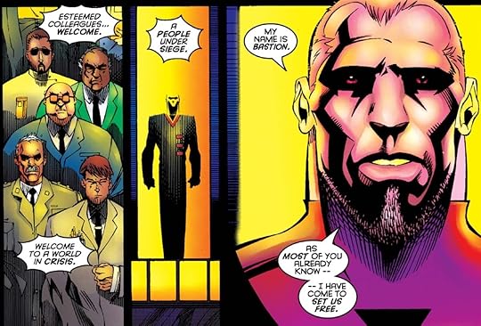 Bastion makes a pact with the government for more mutant hunting Sentinels in 1997's Operation: Zero Tolerance.