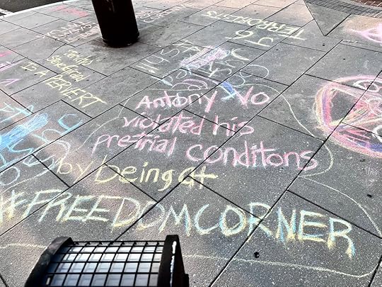 Antony Vo violated his pretrial conditions by being at #freedomcorner