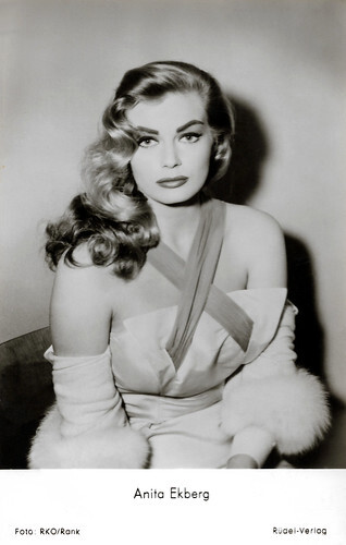 Anita Ekberg in Back from Eternity (1956)