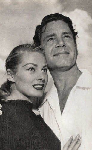 Anita Ekberg and Anthony Steel