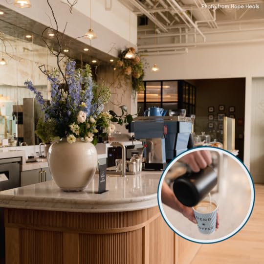 photo of Mend Coffee and Goods coffee counter