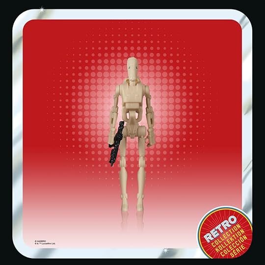 Star Wars The Phantom Menace retro collection battle droid action figure