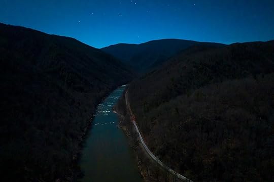 Nolichucky River in Erwin one of the best stargazing in tennessee spots