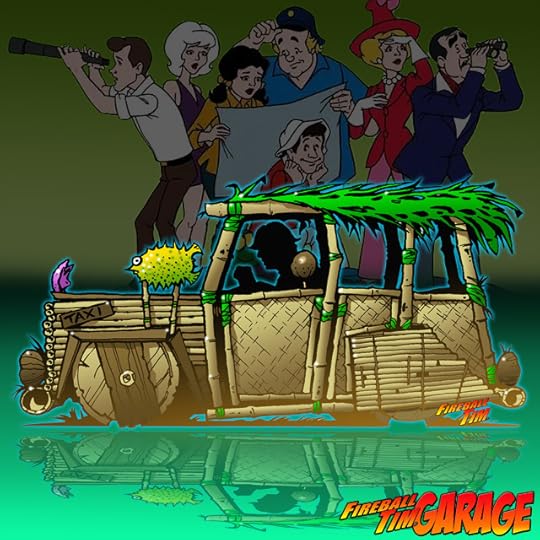 gilligans island custom car art