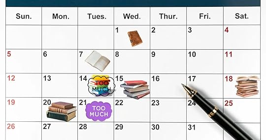 Don't stress yourself out when reading and try to do too much as it might have a negative effect.