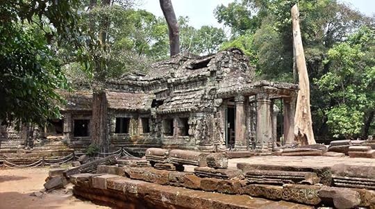 There are around a thousand ancient Buddhist and Hindu temples and shrines in the Angkor Park