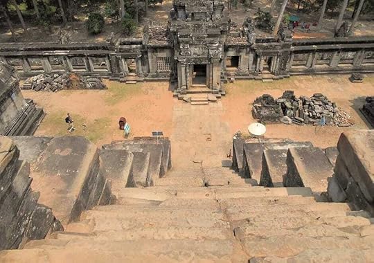 The Baphuon Temple view from the top