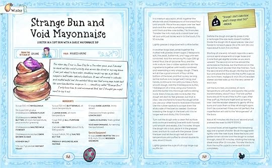 The recipe for the Strange Bun and Void Mayonnaise from the official stardew valley cookbook