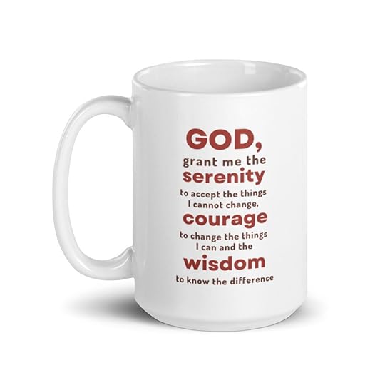 serenity prayer mug