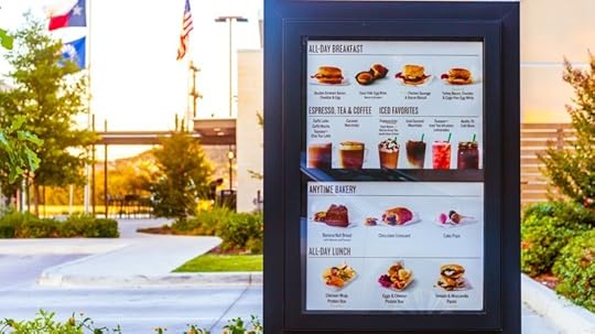 Starbucks menu items