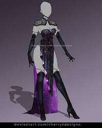 CLOSED (24H AUCTION) - Outfit Adopt 907 by https://www.deviantart.com/cherrysdesigns on @Devian… | Clothing design sketches, Drawing anime clothes, Fantasy clothing