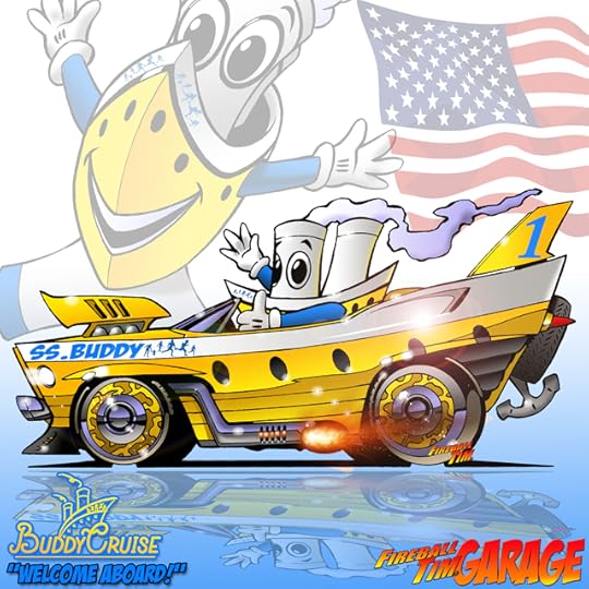 Buddy Cruise Custom Car Art