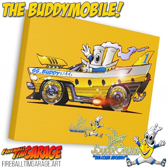 Buddy Cruise Custom Car Art