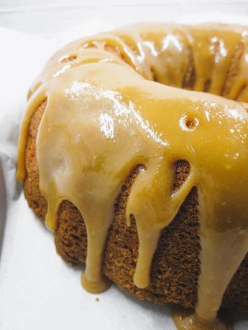 Bready or Not Original: Apple Bundt Cake with Apple Cider Caramel Glaze