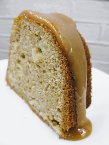 Bready or Not Original: Apple Bundt Cake with Apple Cider Caramel Glaze