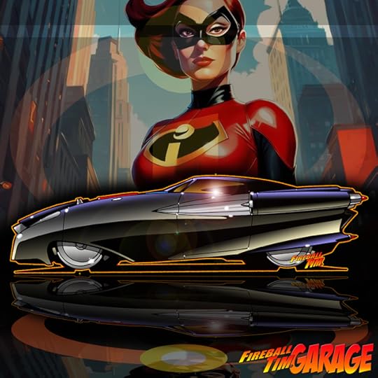 The Incredibles Incredicar Custom Car Artwork