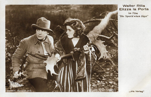 Walter Rilla and Eliza La Porta in Die Sporck'schen Jäger (1927)