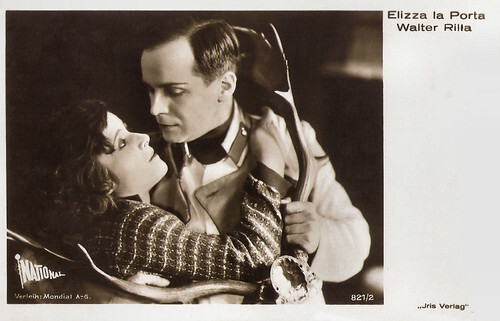 Elizza La Porta and Walter Rilla in Die Sporck'schen Jäger (1927)
