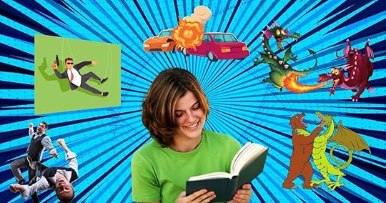 Extroverts might enjoy a book with more fast pace action. 