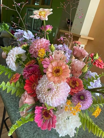 Fresh cut flower bouquet