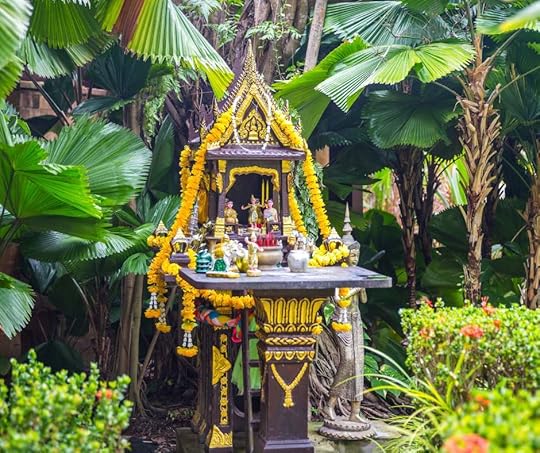 Many spirit homes will have miniature furniture, figurines, and animals.