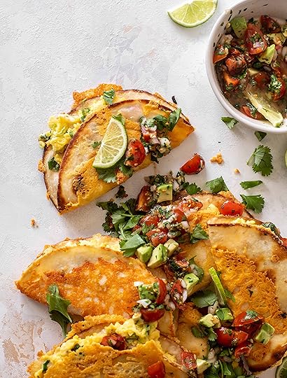 crispy cheesy breakfast tacos