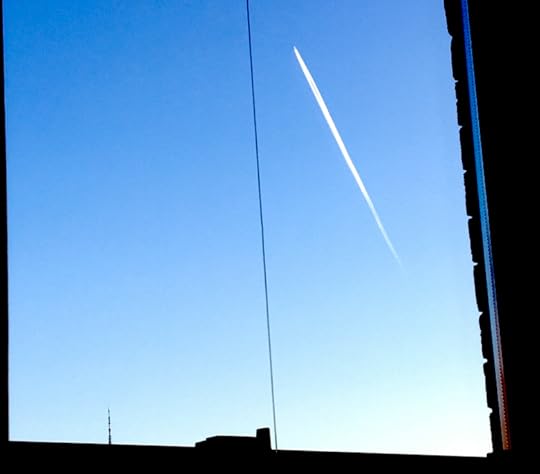 Plane in Steep Climb