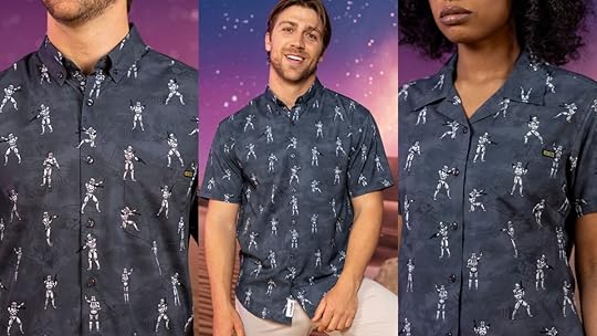 RSVLTS' Clone Meme button up shirt.