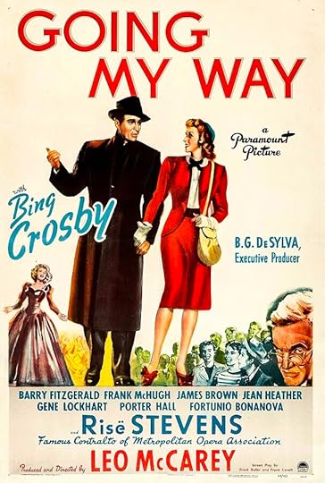 Theatrical poster for 1944 movie Going My Way, Paramount Pictures (public domain via Wikipedia)