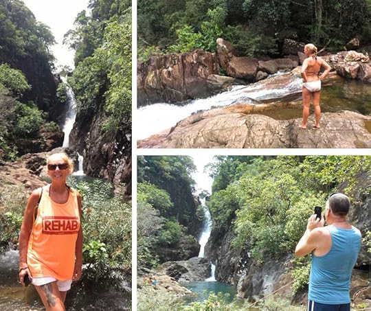 At Klong Plu Waterfall on Koh Chang
